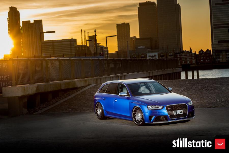  Audi RS4 Avant on Vossen Wheels (VLE1) 2016 года  (фото 14 из 24)